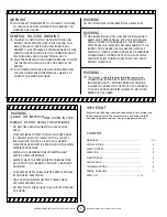 Preview for 2 page of HeatStar HS4000 NG/LP Operating Instructions And Owner'S Manual