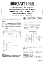 Preview for 1 page of Heatstore HSAC3000X Installation, Operation And Maintenance Instructions