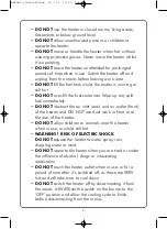 Preview for 3 page of Heatstore HSFAH30 Installation And Operating Instructions Manual