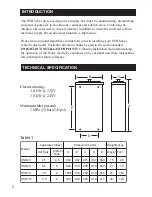 Preview for 2 page of Heatstore HSR115 User Instructions