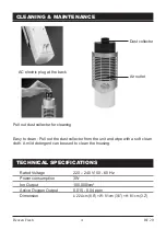 Preview for 4 page of Heaven Fresh HF 20 Instruction Manual