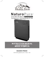 Heaven Fresh HF 310A Instruction Manual preview