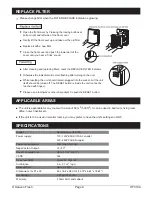 Preview for 8 page of Heaven Fresh HF 310A Instruction Manual