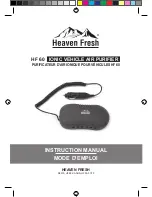 Heaven Fresh HF 60 Instruction Manual preview