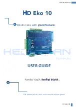 Hedefsan HD Eko 10 User Manual preview