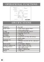 Preview for 4 page of HEDÜ EK-288P Manual