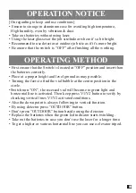 Preview for 5 page of HEDÜ EK-288P Manual