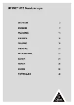 Preview for 2 page of HEINE OPTOTECHNIK iC2 Funduscope Manual