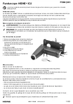 Preview for 11 page of HEINE OPTOTECHNIK iC2 Funduscope Manual