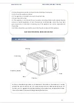 Preview for 12 page of Heinner HTP-1300WHR Instruction Manual