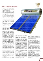 Preview for 7 page of Helioakmi NovaSun  200 Technical Manual