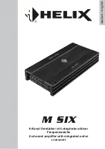 Preview for 1 page of HELIX M SIX Manual