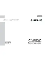 HELIX P 200 Manual preview