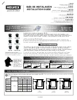 Helvex 1342-H Installation Manual preview