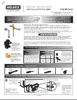 Preview for 1 page of Helvex 312-WC-4,8 Installation Manual