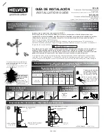 Preview for 1 page of Helvex 313-19 Installation Manual