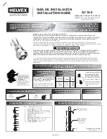 Preview for 1 page of Helvex AC10-8 Installation Manual