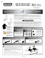 Helvex Albatros HM-37 Installation Manual preview