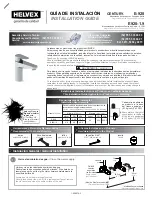 Helvex CENTURY E-928 Installation Manual preview