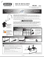 Preview for 1 page of Helvex Triton ME-302 Installation Manual