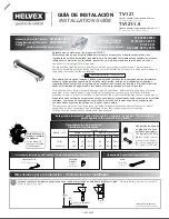 Preview for 1 page of Helvex TV-121 Installation Manual