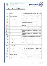 Preview for 5 page of Hengesbach 050D Series Operating Instructions Manual