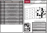 HENN Wardrobe Cavic II 02 Sliding Doors D225-108 Assembly Instructions Manual preview