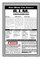 Preview for 16 page of HENNESSY INDUSTRIES Coats 4050A Safety Instructions, Operating Instructions, Installation Instructions, Maintenance Instructions