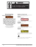 Preview for 2 page of HENNESSY INDUSTRIES coats 525 Operating Instructions Manual