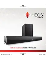 HEOS Home Cinema Quick Start Manual preview