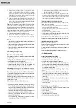 Preview for 58 page of Hercules 3906709915 Translation Of Original Instruction Manual