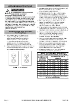 Preview for 4 page of Hercules HE34 Owner'S Manual & Safety Instructions