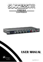 Preview for 1 page of Heritage Audio SUCCESSOR User Manual