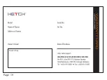 Preview for 19 page of HETCH SVC-1406-HC User Manual