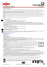 Preview for 4 page of HH Electronics Tensor TRE-1001 User Manual