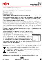 Preview for 25 page of HH Electronics Tensor TRE-1001 User Manual