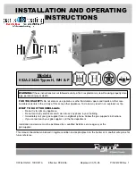 Preview for 1 page of Hi Delta 1262A Installation And Operating Instructions Manual