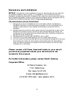 Preview for 24 page of Hi-Flame HF-717U Installation And Operation Instructions Manual