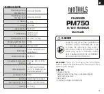 Preview for 7 page of HI-Q TOOLS PM750 User Manual