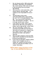 Preview for 4 page of Hi-Tech Trading HE-ZMP3 User Manual