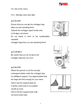 Preview for 17 page of HIAB 160TM Operating Manual / Spare Parts List