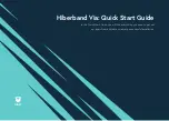 Hiber Hiberband Via Quick Start Manual preview