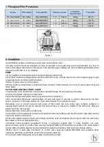 Preview for 2 page of Hidrotermal Filtration Combo Series User Manual