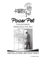 Preview for 1 page of High Tech Pet Power Pet Installation Instructions Manual