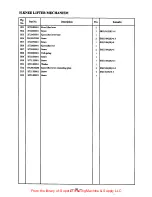 Preview for 28 page of HIGHLEAD GA0688-1 Instructions - Parts Manual