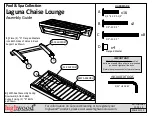 highwood Laguna Chaise Lounge Assembly Manual preview