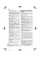 Preview for 158 page of HIKOKI C 1806DA Handling Instructions Manual