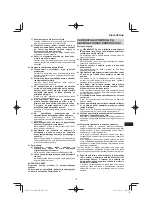 Preview for 177 page of HIKOKI C 1806DA Handling Instructions Manual