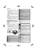 Preview for 180 page of HIKOKI C 1806DA Handling Instructions Manual