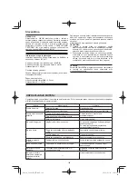 Preview for 184 page of HIKOKI C 1806DA Handling Instructions Manual